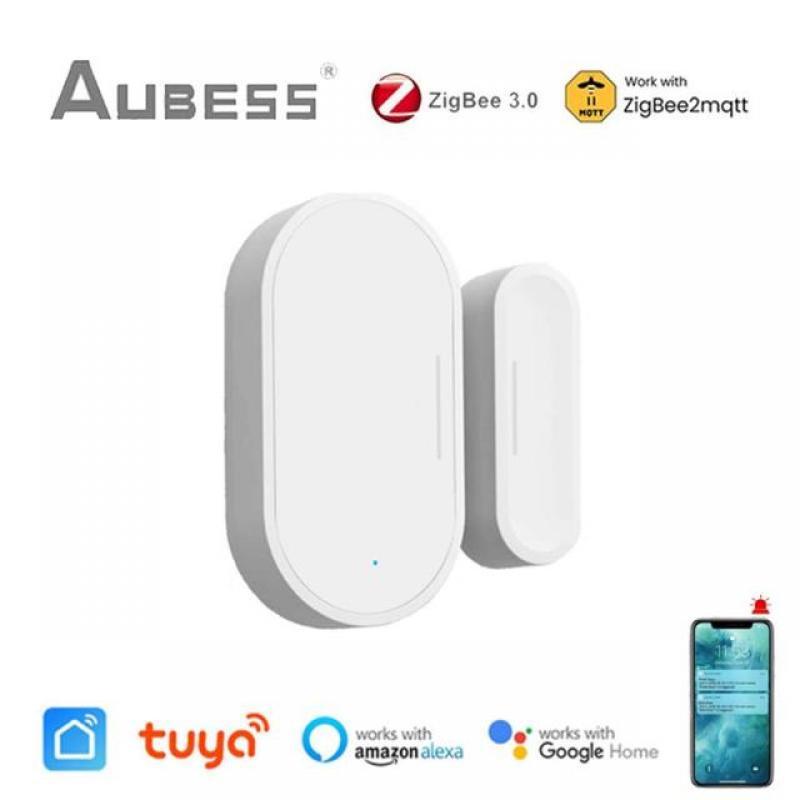 Tuya Smart Zigbee Door Sensor Door Open/Closed Detector Home Alarm Security Protection Smart Life Control Via Alexa Google Home