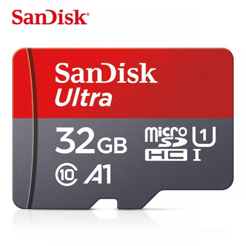 100% SanDisk 128GB 100MB/s A1 Memory Cards cameracard 32GB 64GB Micro SDcard Class 10 UHS-1 flashcard Microsd TF/SD Card