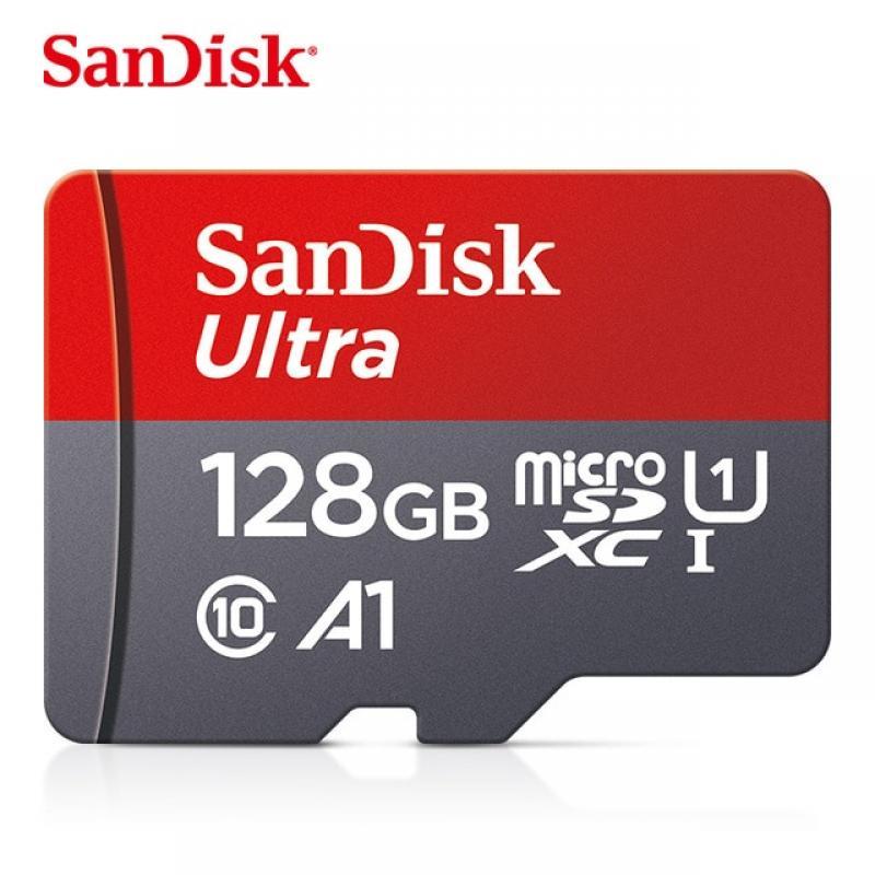 100% SanDisk A1 Memory Cards camera card 16GB 32GB 64GB Micro SDcard 128GB 120MB/s Class 10 UHS-1 Flashcard Microsd TF/SD Card