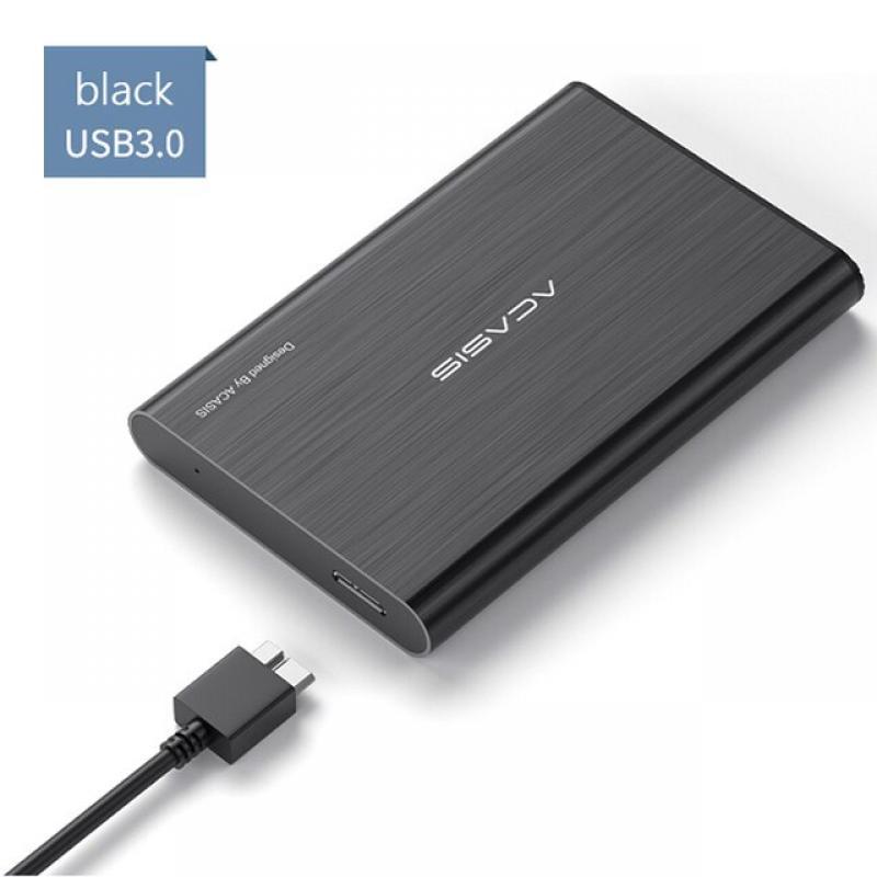 ACASIS ''2TB 1TB 500GB Super External Hard Drive Disk USB3.0 HDD Storage For PC, Mac,Tablet, Xbox, PS4 ,PS5 ,TV box4 Color HD