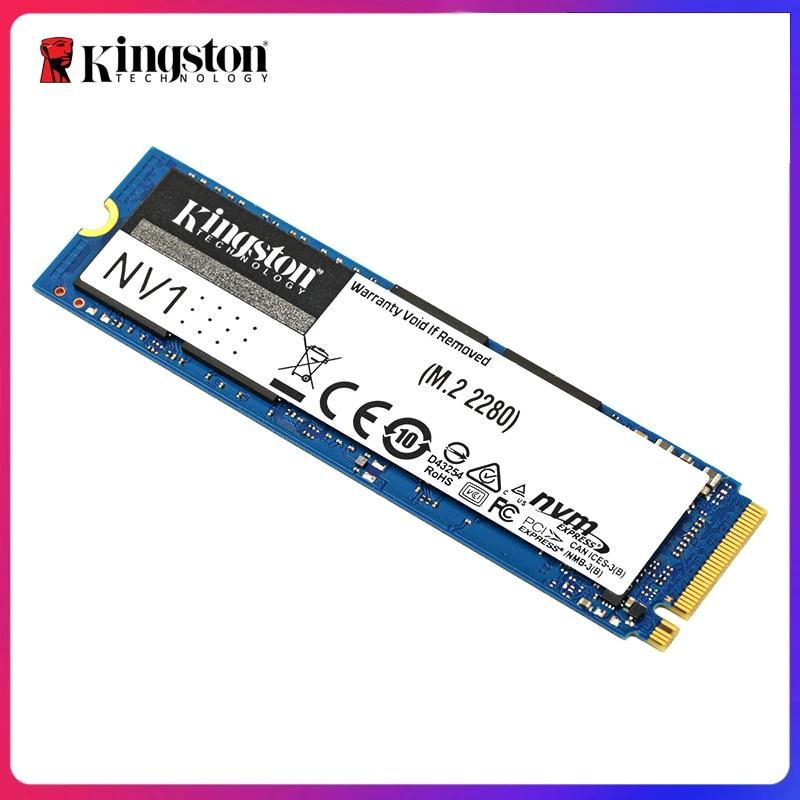 Kingston NV1 M2 SSD NVMe PCIe M.2 2280 250GB 500GB 1TB Internal Solid State Drive 512GB NV2 Hard Disk For PC Notebook Desktop