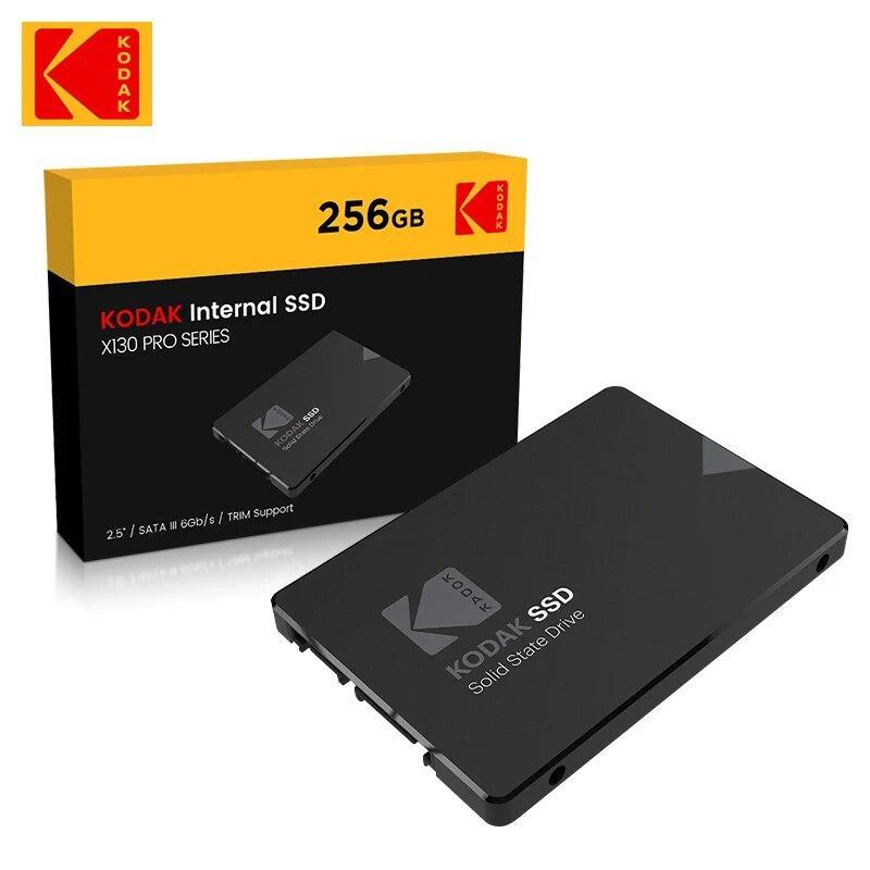 Original KODAK SSD SATA3 X130 PRO 2.5” SATA III SSD Solid State Drive 128GB 256GB 512GB 1TB for Laptop / PC