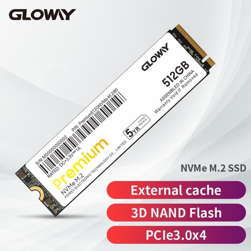 Gloway Premium Series SSD for Laptop Cache M2 512GB 1TB Basic Disque Dur M.2 PCI-e SSD Internal Hard Drive For Computer Notebook
