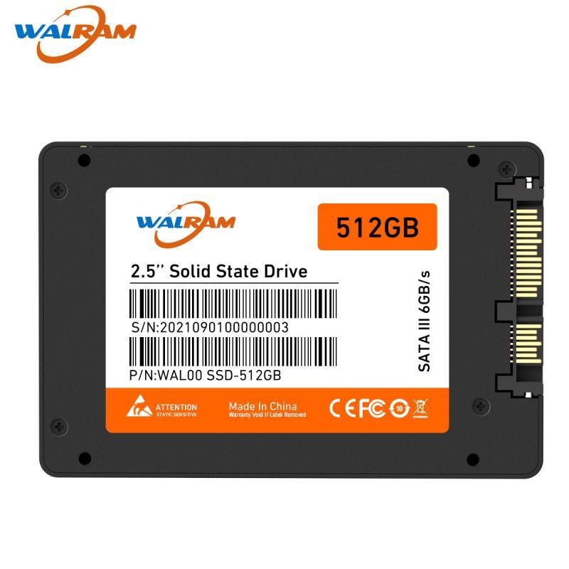 WALRAM SSD hdd 2.5 SATA3 SSD 128gb ssd 256gb 512gb ssd 1TB Internal Solid State Hard Drive For Laptop Hard Disk Desktop 240 gb