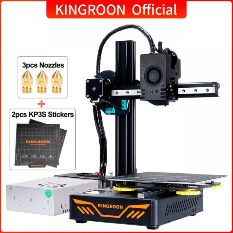 KINGROON KP3S 3D Printer High Precision Printing Upgraded DIY FDM 3d printer Kit Touch Screen KP3S Printing Size 180*180*180mm