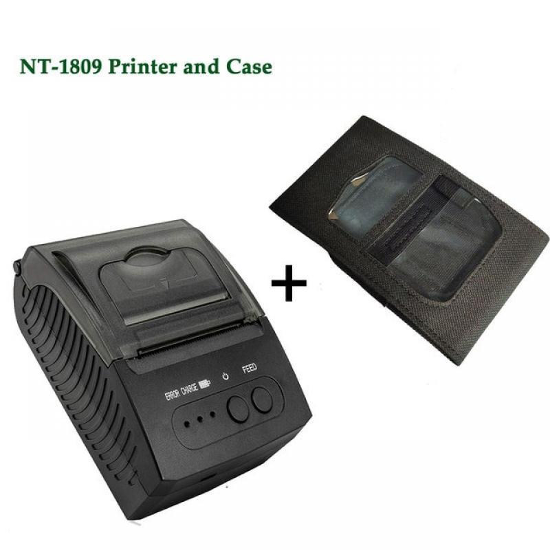 NETUM 1809 Mini Portable 58mm Bluetooth Thermal Receipt Printer Support Android /IOS USB Thermal Printer for POS System