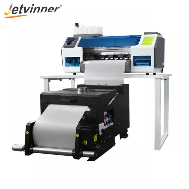 A​3 DTF Printer For EPSON XP600 Dual Print Heads Direct to Film T shirt Printing Machine For All Fabric Print 30CM DTF Printer