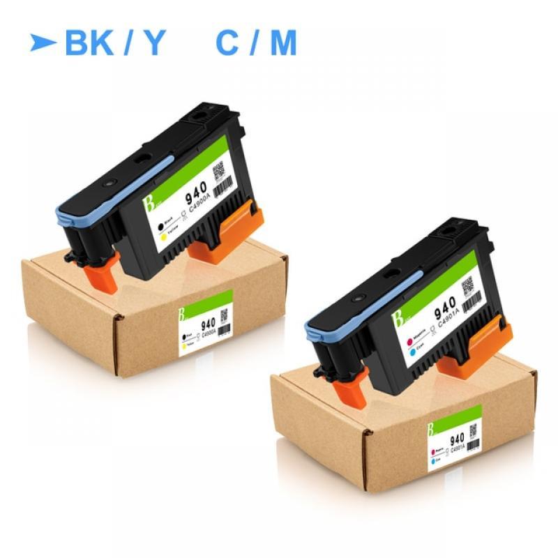 2PCS C4900A C4901A For HP 940 Printhead 940 HP940 Print Head For HP Officejet Pro 8000 8500 8500A Printer BK/Y C/M