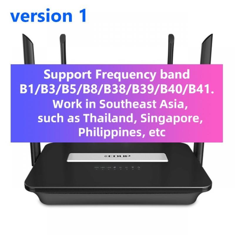 EDUP WiFi Router 4G LTE Router 300Mbps Home Hotspot 4G WiFi Router RJ45 WAN LAN WiFi Modem 3G/4G Wireless CPE With SIM Card slot