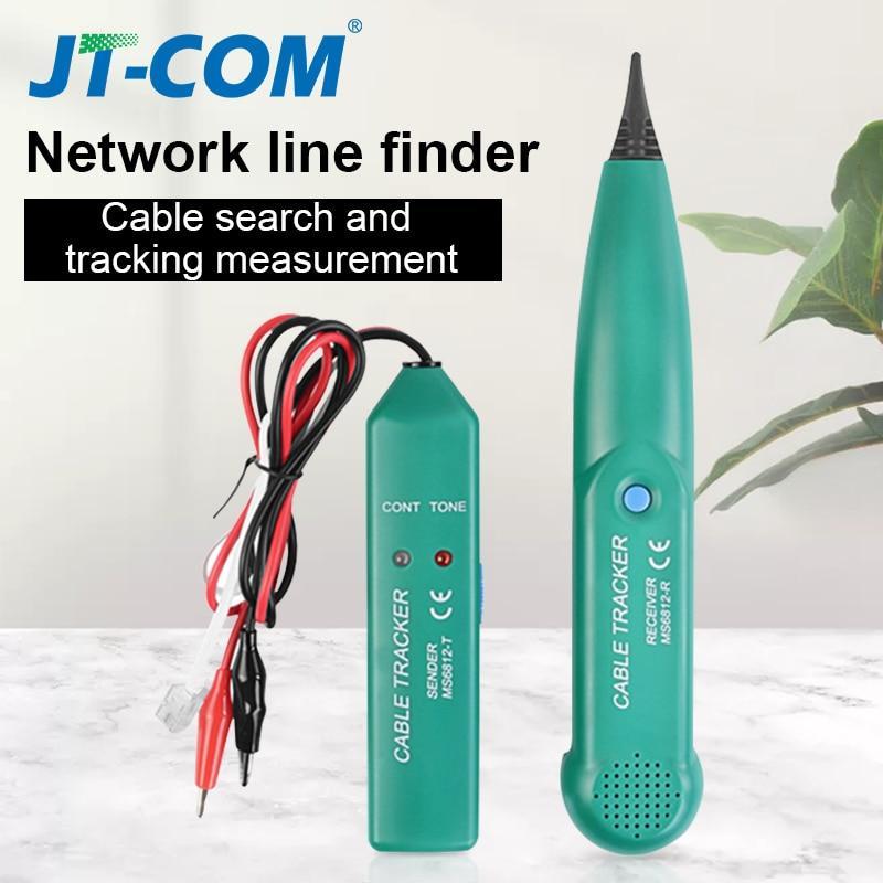 MS6812 LAN Network Cable Tester Telephone Phone Wire Tracker Line Finder for UTP STP Cat5 Cat6 RJ45 RJ11 Cable Line Finder Tool