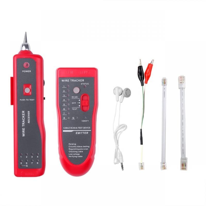 LAN Network Cable Tester Cat5 Cat6 RJ45 UTP STP Line Finder Telephone Wire Tracker Tracer Diagnose Tone Distance Cable Tester