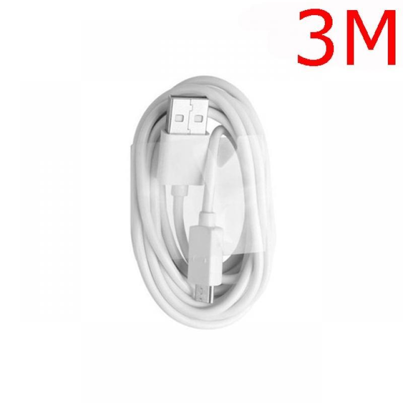 Micro Usb Universal Data Cable Standard Head Rechargeable Long Parachute Cable 1m /2m/ 3m Micro Usb Port for Android Phones