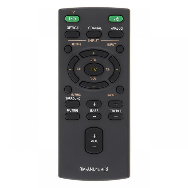 Replacement IR 433MHz RM-ANU159 Remote Control with Long Transmission for S ony Sound Bar HT-CT60 / CSA-CT60 SS-WCT60