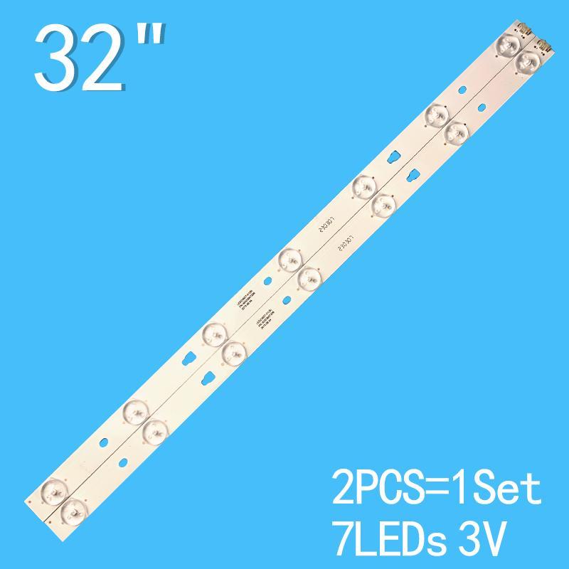 40PCS 3V 457mm LED Backlight Strips For Haier LE24B8000T LED236D7-01 (B) 30323607206 TF-LED24S38T2 PLE-2405HD 30323607206