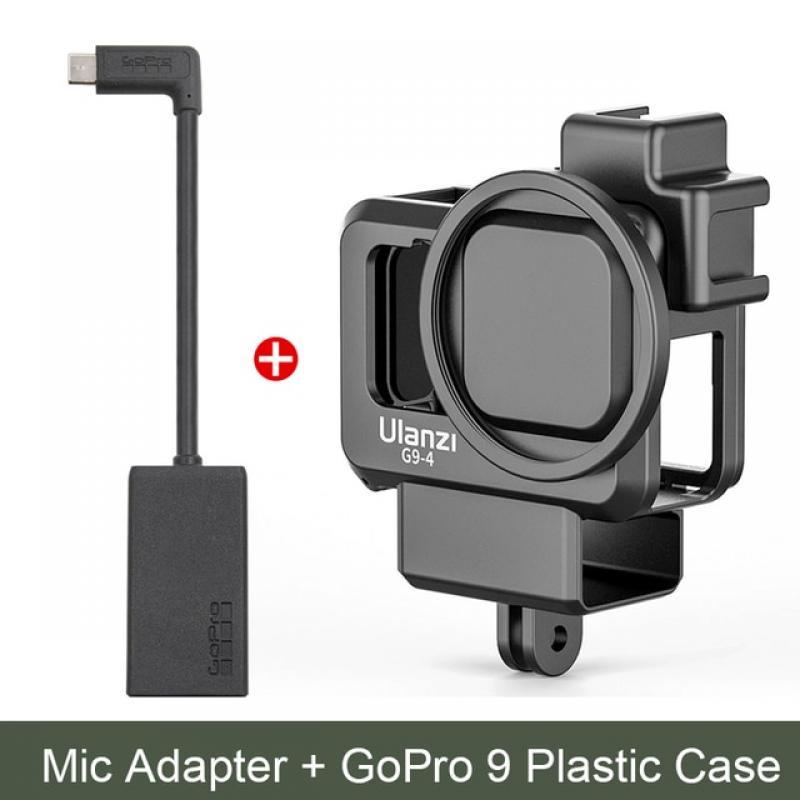 Original 3.5MM GoPro Mic Adapter for GoPro HERO 11 10 9 8 HERO 7 6 Hero 5 Black/HERO5 Session Microphone Adapter Cable AAMIC-001