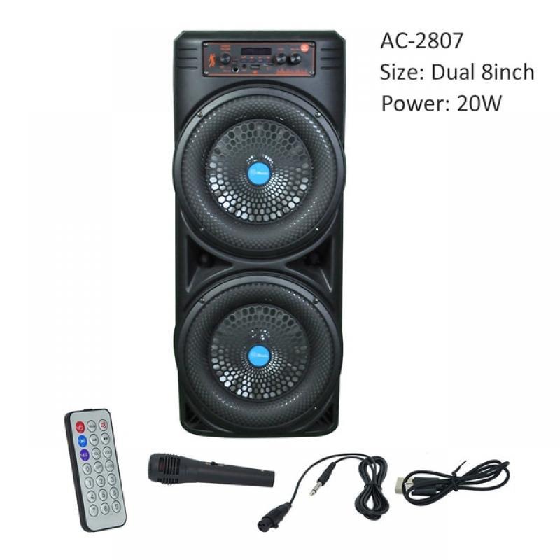 Powerful Bluetooth Speaker Portable Sound box Large Subwoofer Wireless Stereo Music Karaoke Column Support FM SD USB with Mic