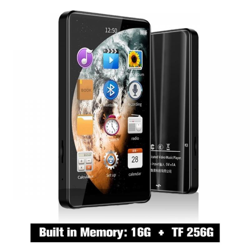 4.0 "Full Touch Screen Portable MP4 MP3 Player Bluetooth HiFi Sound Music Player FM/Recorder/Browser/Support Max 128GB