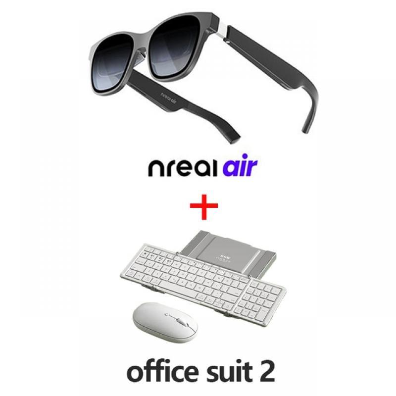 Original Nreal Air Smart AR Glasses Portable 130 Inches Space Giant Screen 1080p Viewing Mobile Computer 3D HD Private Cinema