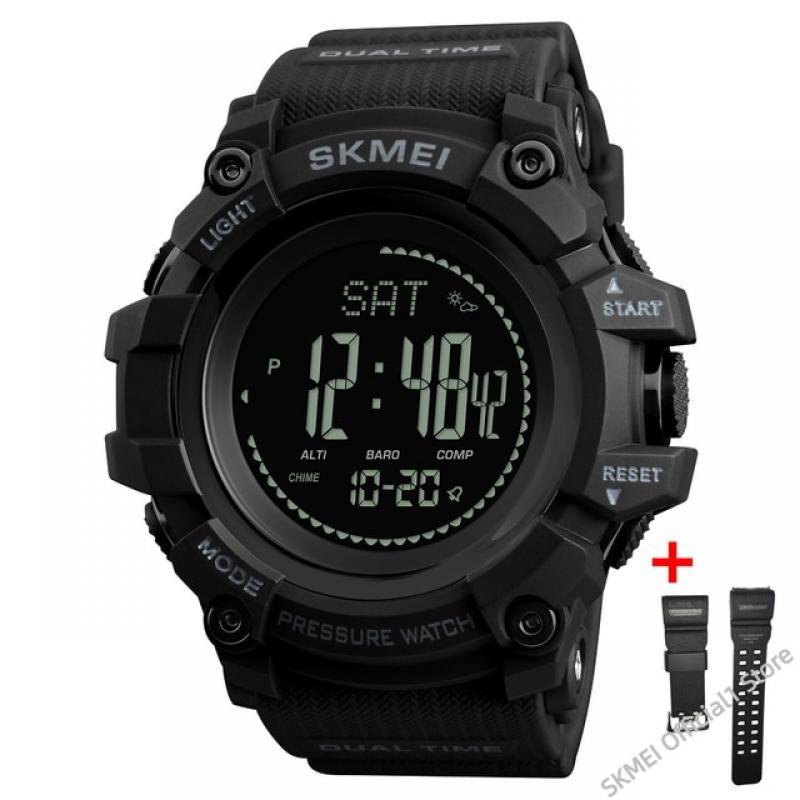 SKMEI 1358 Outdoor Sport Men Watch Waterproof Barometric Pressure Measurement Compass Digital Men's Watches Relojes electrónicos