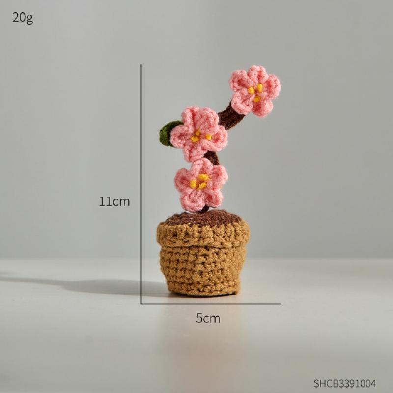 Creative Home Decor Cloth flower Model Statue Living Room Decor Desk Accessories Textiles Sculpture and Figurines Craft Ornament