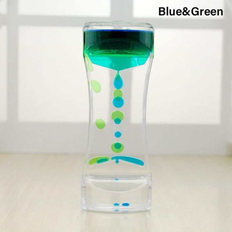 Montessori Educational Toys Hourglass Sensory Visual Stimulation Timer Decompression Toys Water Drop Gift Time Lapse Sensor