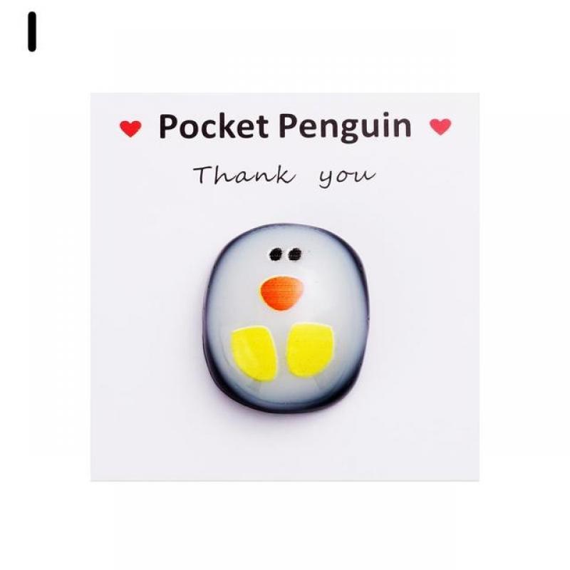 A Little Pocket Penguin Hug Keepsake Ornament Cute Christmas Gift With Small Message Card Distance Social Present Party Decorati