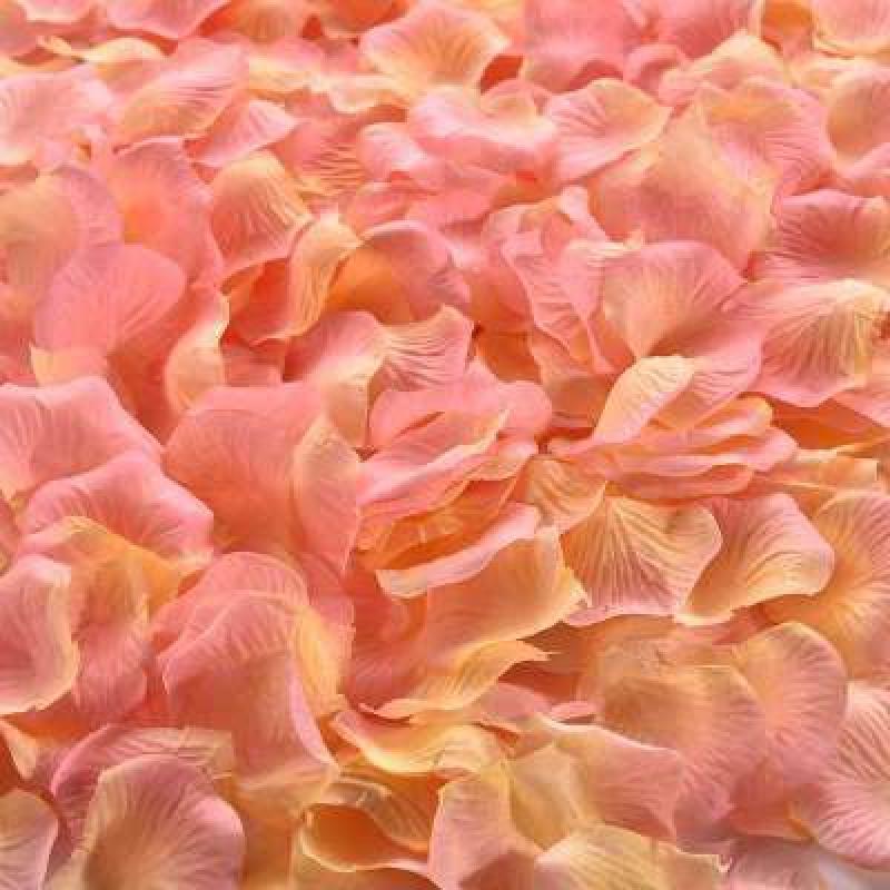 500/1000/3000pcs Artificial Silk Rose Petals Romantic Rose Flower Petals Valentine Day Wedding Flower Decoration Supplies 70%