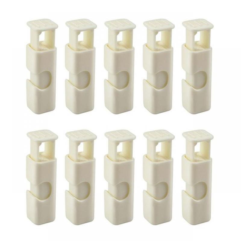 10PCS Portable Fresh-Keeping Kitchen Accessories Snack Seal Food Preservation Snack Clip Sealer Clamp Sealing Bag Clips