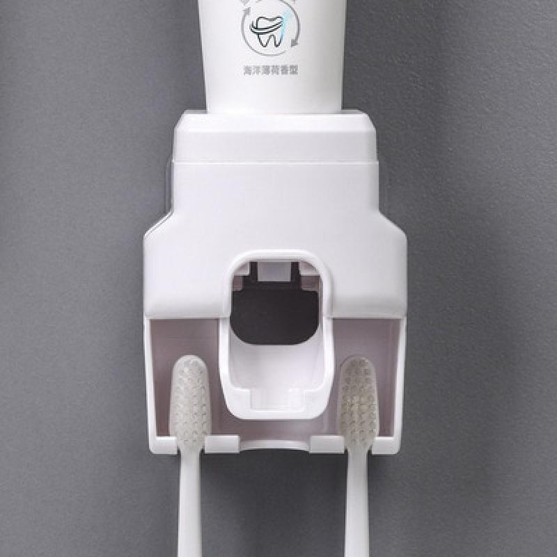 Toilet Toothpaste Dispenser Automatic Wall-mounted Paste Toothpaste Dispenser Bathroom Accessories Automatic Extruder