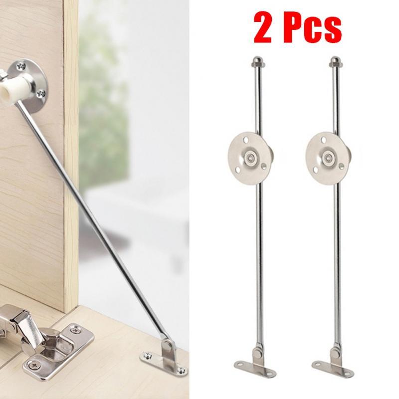 Support Hinges Flat Door Arm For Lift Up Stay Furniture Hardware Hinge Tools Set 230mm 2pcs Cabinet/Cupboard Lid