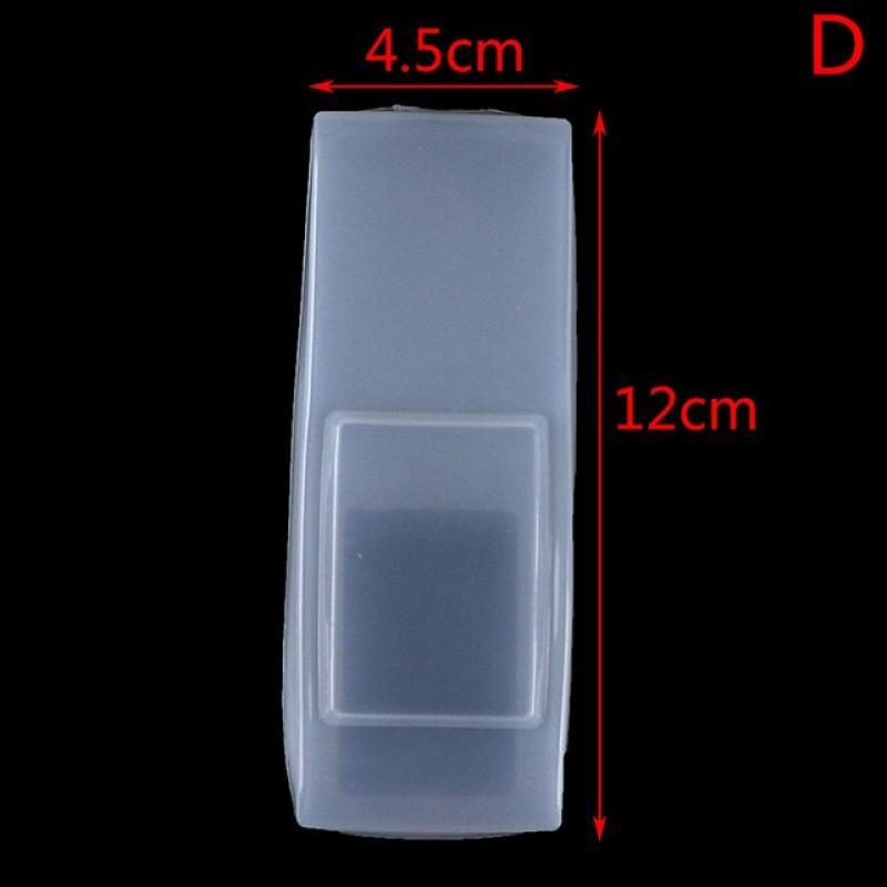 1 Piece Transparent Dust Protect Protective Storage Bag Portable Silicone Air Condition Control Case TV Remote Control Cover