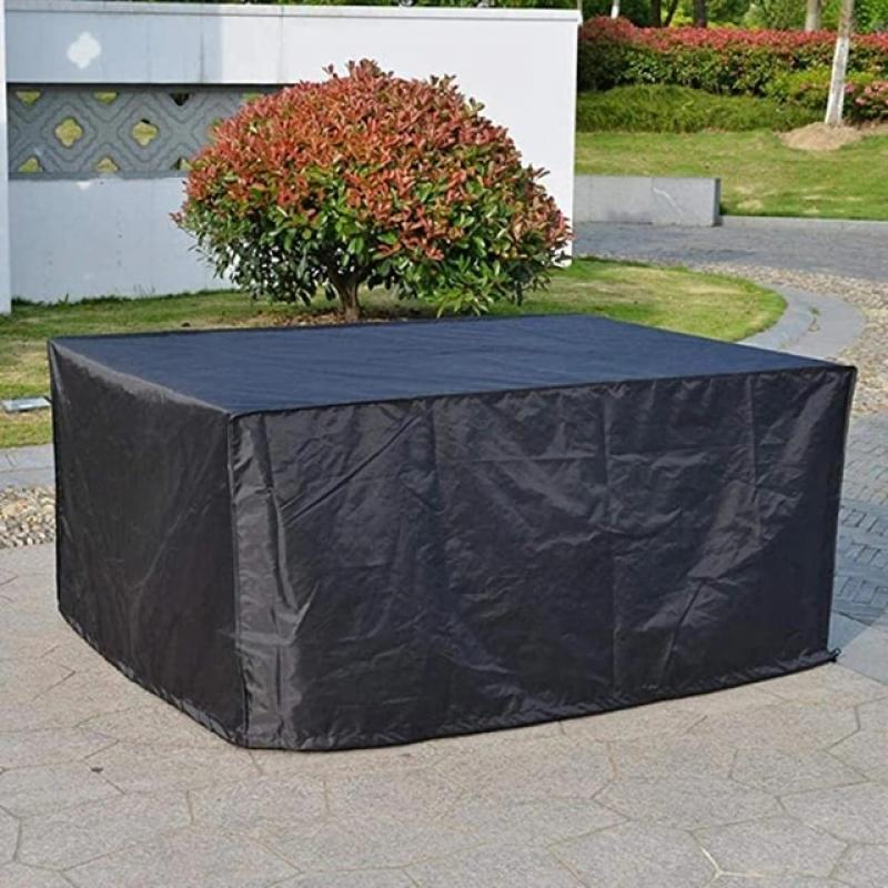 Multi-Size Garden Furniture Cover, Garden Table and Chair Protective Cover, Machine, Cabinet Cover, Waterproof Silver Sofa Cover