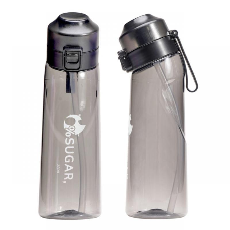 1Set Air Up Scent Up Water Bottle With Straw And Flavor Pods But Pods 0 Sugar Carry Strap Gym Fitness  For Outdoor Sports Hiking