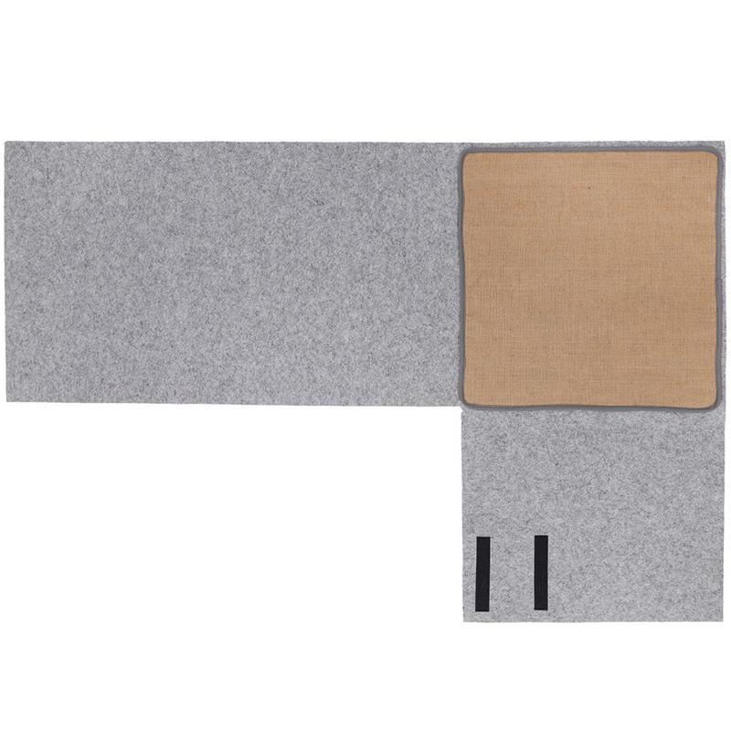 Pet Cat Scratching Mat Gray Felt Cloth Natural Sisal Sofa Shield Protection Cover For Furniture Chair Couch Furniture Protection