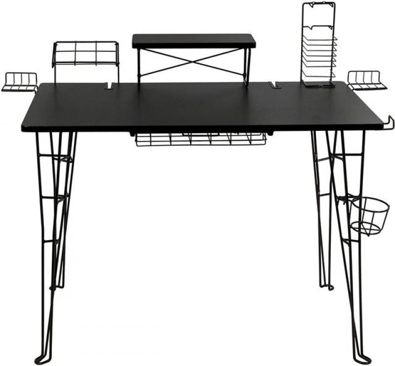 Original Gaming Desk - Integrated Monitor Stand, Speaker Stands, Cable Management,Simple Multifunctional Storage Computer Desk