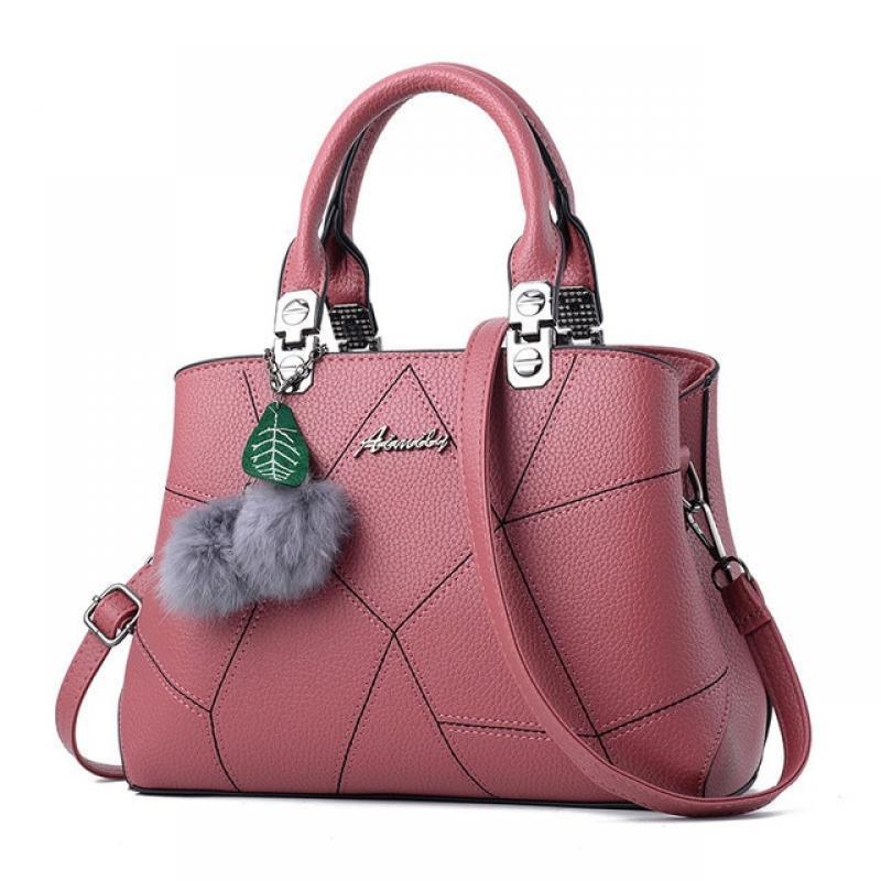 Women Bags Fashion Vintage Designer Messenger PU Leather Handbag High Quality Casual Shoulder Top-Handle Totes Big Korean Style