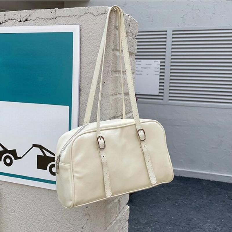 Fashion Women Green Big Shoulder Bags PU Leather Female Purse Handbags Large Capacity Ladies Daily Small Casual Tote Bolso Mujer