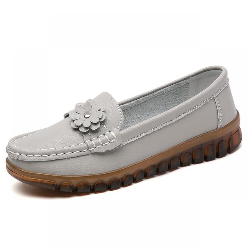 2023 New Women's Flat Shoes: Flower Design Casual Sports Shoes, Breathable Soft-soled Mother Shoes.