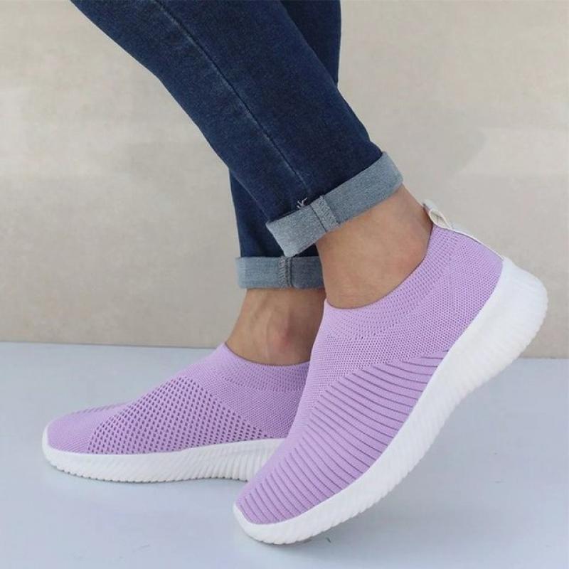 Shoes Fashion Sneakers Women Walking Women Casual Shoes Flat Platform Sneakers Sock Chunky Sneakers Slip On Shoes Woman Mujer