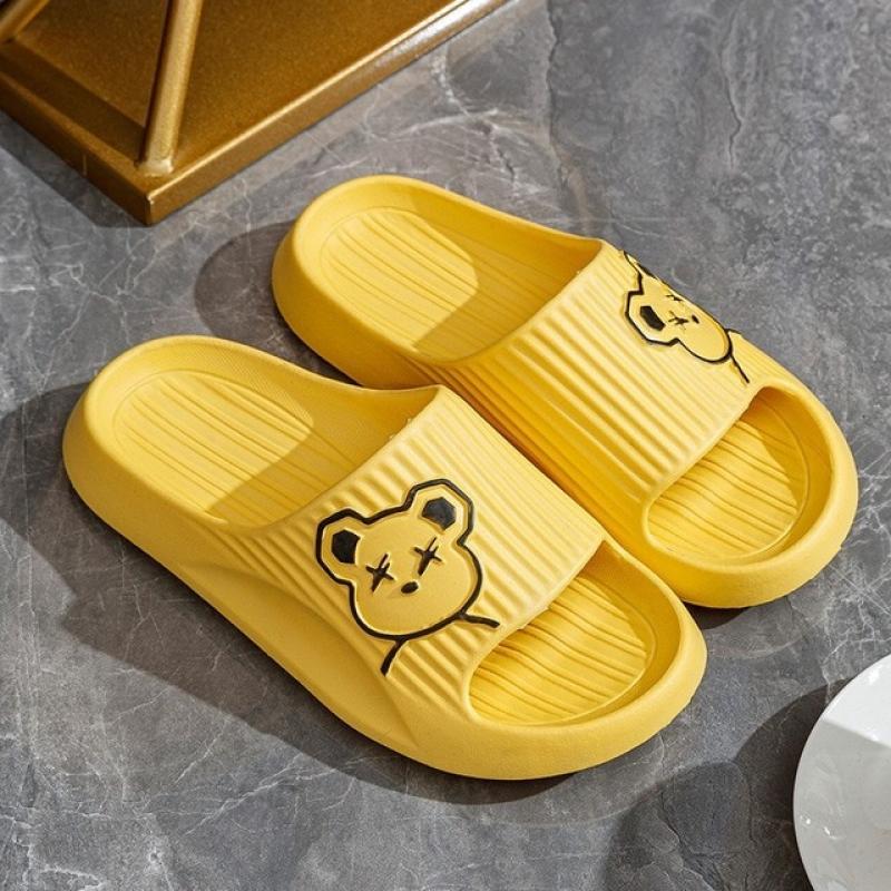 Cat Graffiti Women Slippers Summer Slide Cartoon Shoes Eva Outdoor Women Slides Soft Thick Soled Non-Slip Pool Indoor Home