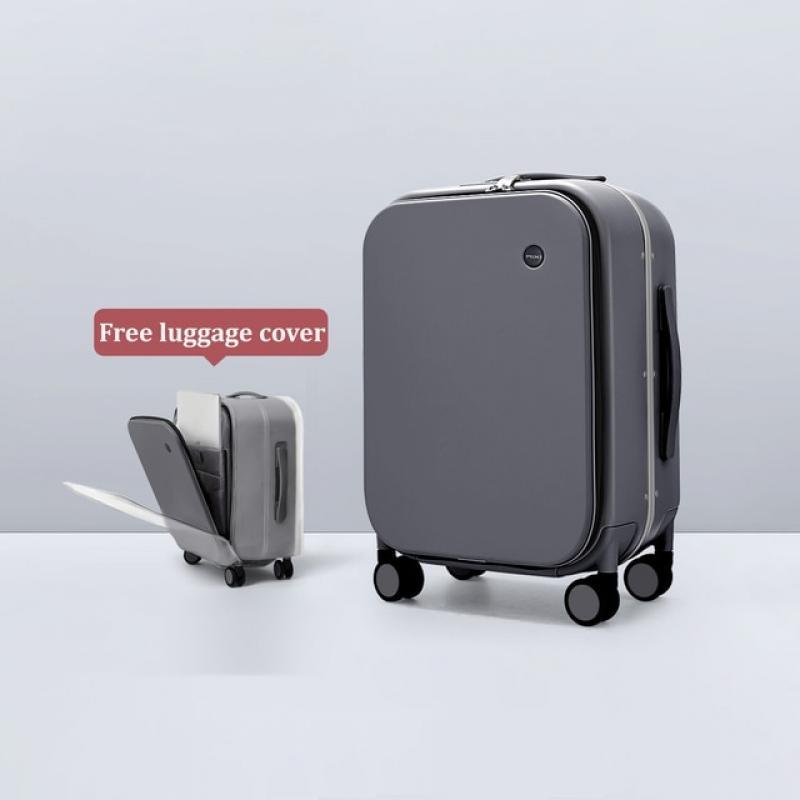 Patent Design Aluminum Frame Suitcase Carry On Rolling Luggage Beautiful Boarding Cabin18/20/22/24 inch password trolley case