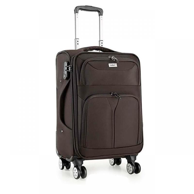 20"22"24"26"28" Soft Fabric Wheeled Suitcase For Travel Oxford Cloth Trolley Rolling Luggage Boarding C