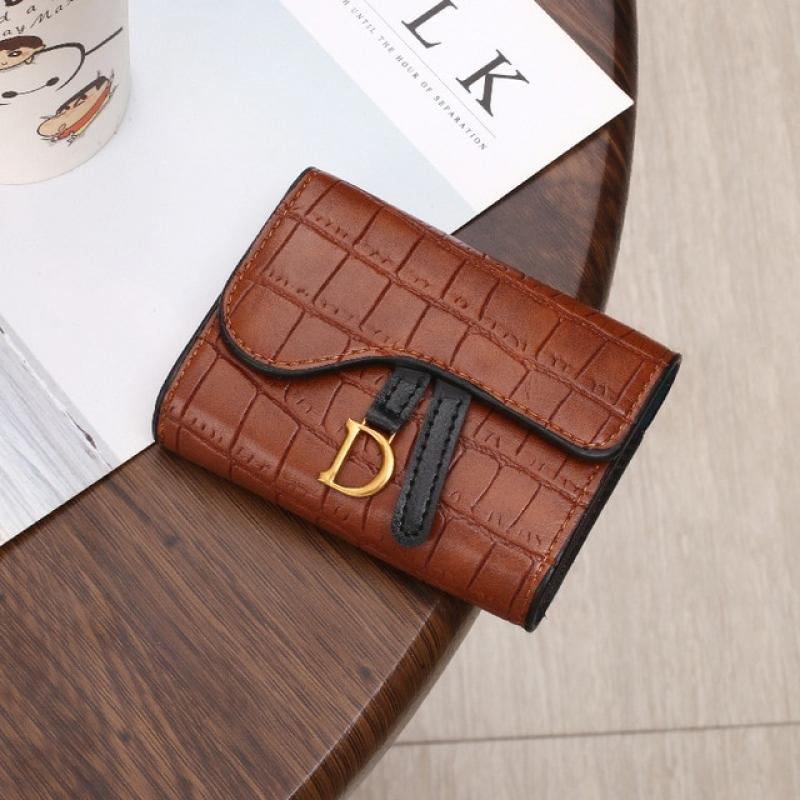 Women Short Wallet Small Fashion Luxury Brand Leather Purse Ladies Card Bag for Women Clutch Female Purse Money Clip Wallet 2023