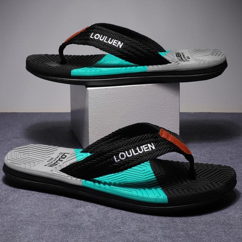 High Quality Brand Men Flip Flops Summer Beach Flip Flops Men Fashion Breathable Casual Beach Men Slippers Summer Outdoor