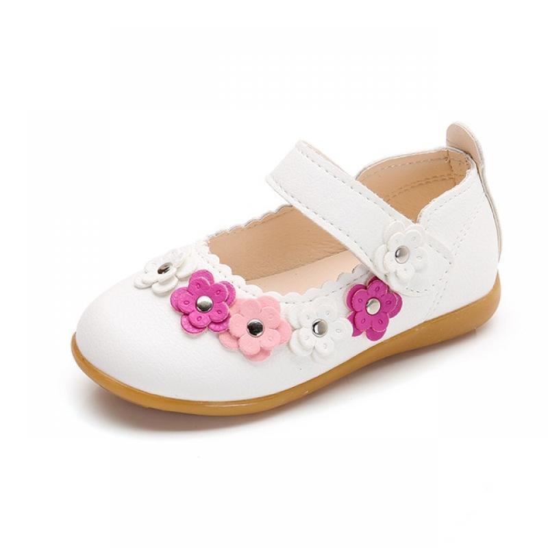 Baby Girl Shoes Kids Floral Princess Shoes Children Casual Shoes for Girls Soft Leather Spring Summer Toddler Sneakers CSH979