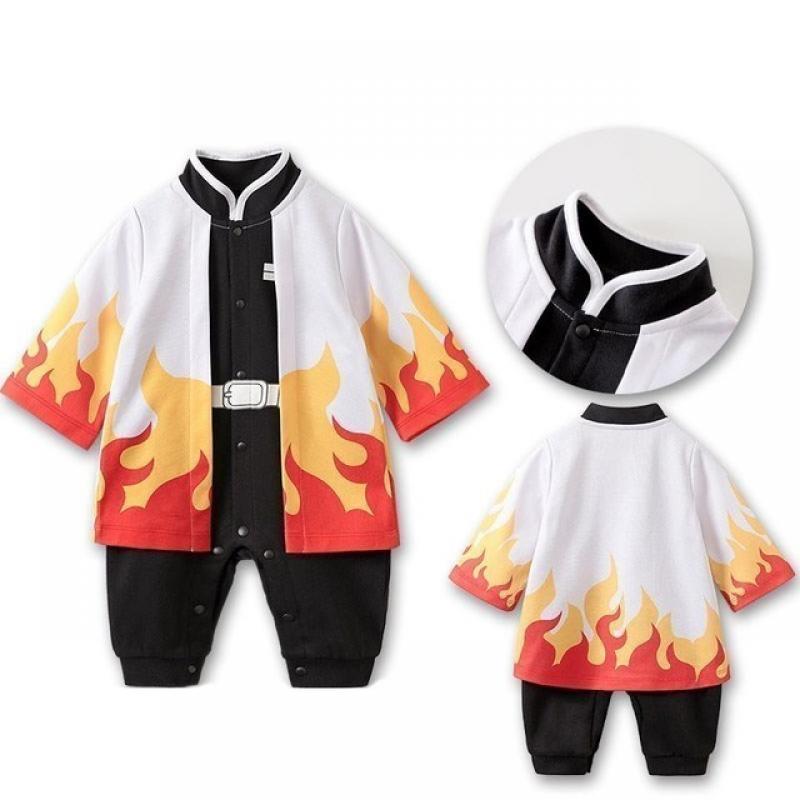 0-24 Months Infant  Anime Romper For Baby Girl Boy Toddler Halloween Clothes Cartoon Characters Cosplay Costume Newborn Jumpsuit