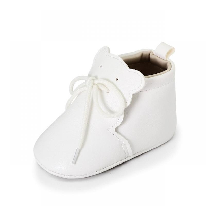 Toddler girl shoes 0-18m newborn baby girl shoes fashion casual pu leather shoes for baby girl cotton soft sole baby cribs shoes