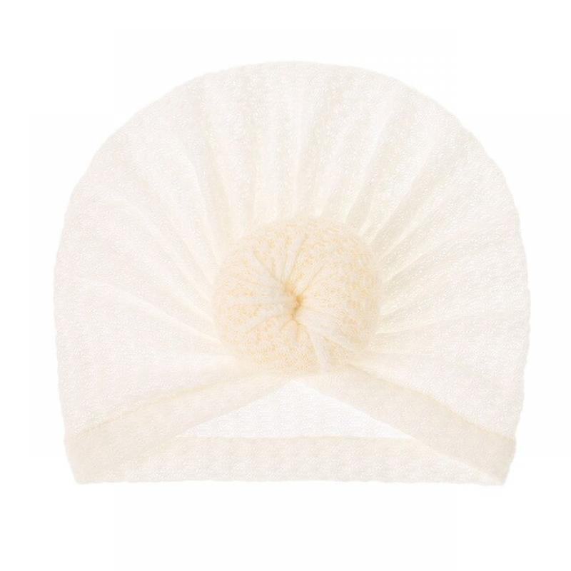 Newborn Baby Turban Headband Cotton Soft Bowknot Turbans for Children Girls Boys Elastic Headwraps Bonnet Hat Baby Accessories