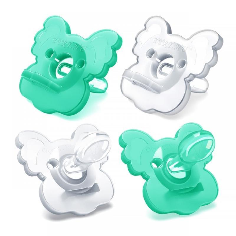 TYRY.HU Baby Silicone Pacifier Cute Cartoon Soother Bbaby Soother Toddler Orthodontic Pacifier BPA-free Teether Baby Feeding