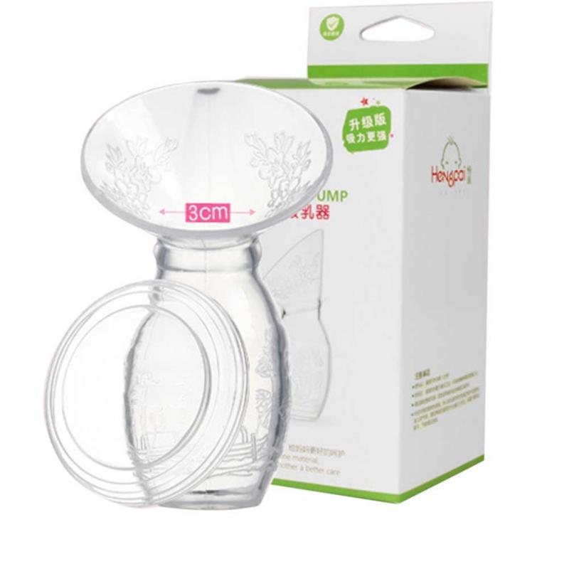Hot Baby Feeding Manual Breast Pump Partner Breast Collector Automatic Correction Breast Milk Silicone Pumps USB PP BPA Free